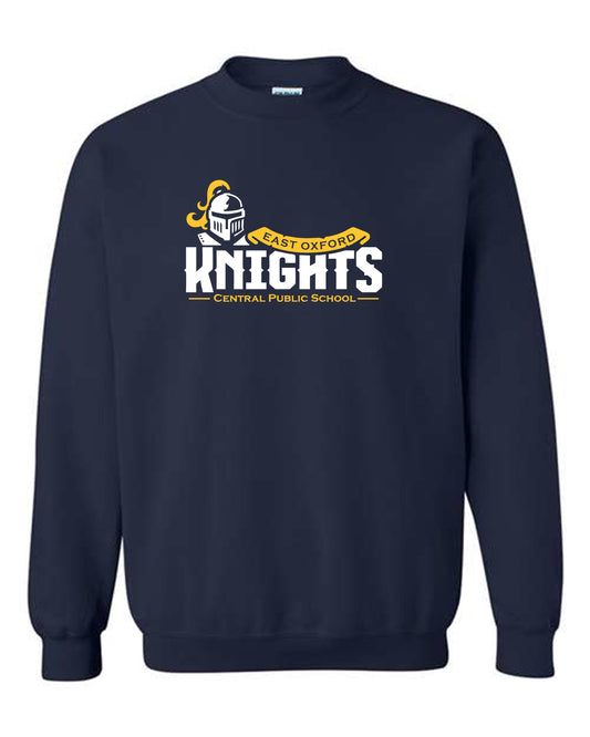 East Oxford Knights Adult Fleece Crew Neck Sweatshirt