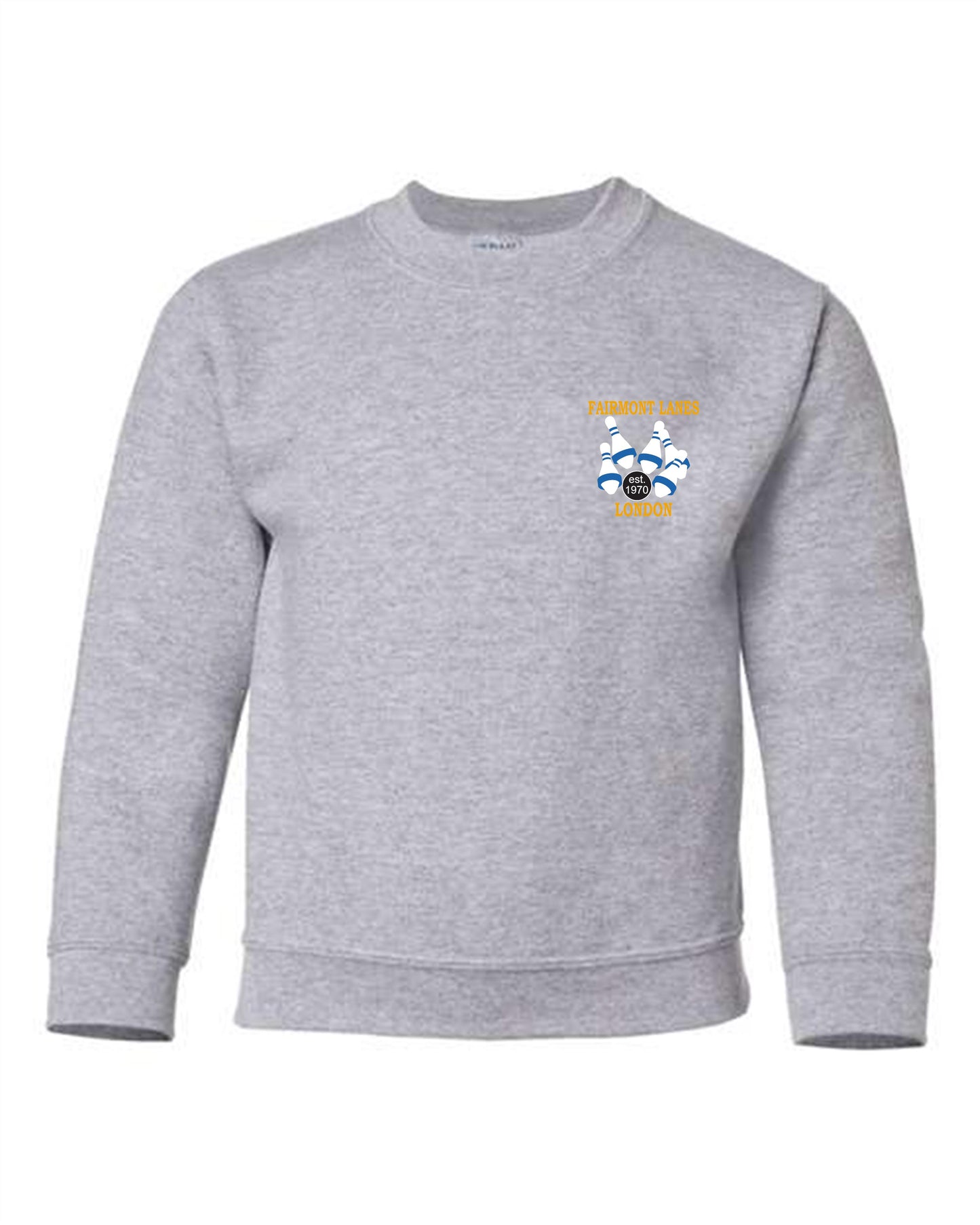 Fairmont Bowling League YOUTH Crew Neck Sweater