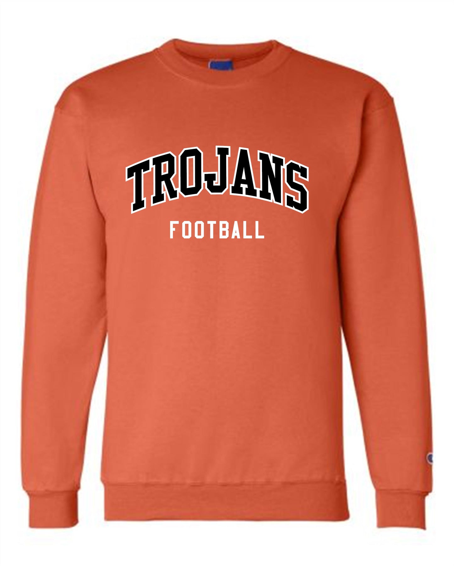 Champion Trojans High School Fleece Crew Neck Sweat Shirt