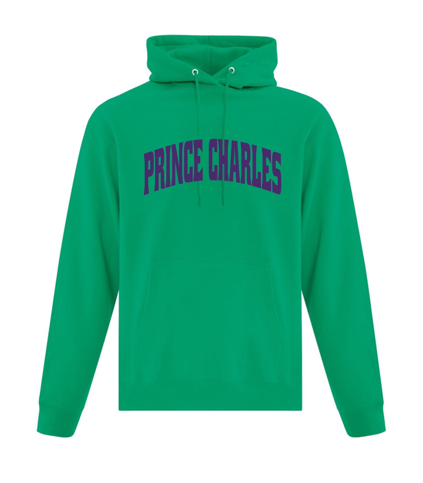 Prince Charles Chargers Adult Fleece Hoodie Name Logo