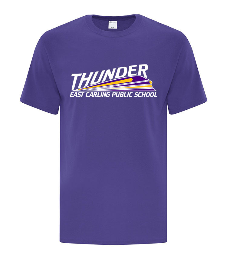 East Carling Thunder Adult Cotton T-Shirt