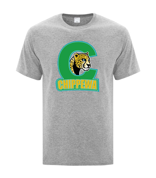 Chippewa Public School Adult Cotton T-Shirt C logo