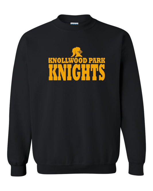 Knollwood Park Spirt Wear Adult Fleece Crew Neck Sweatshirt