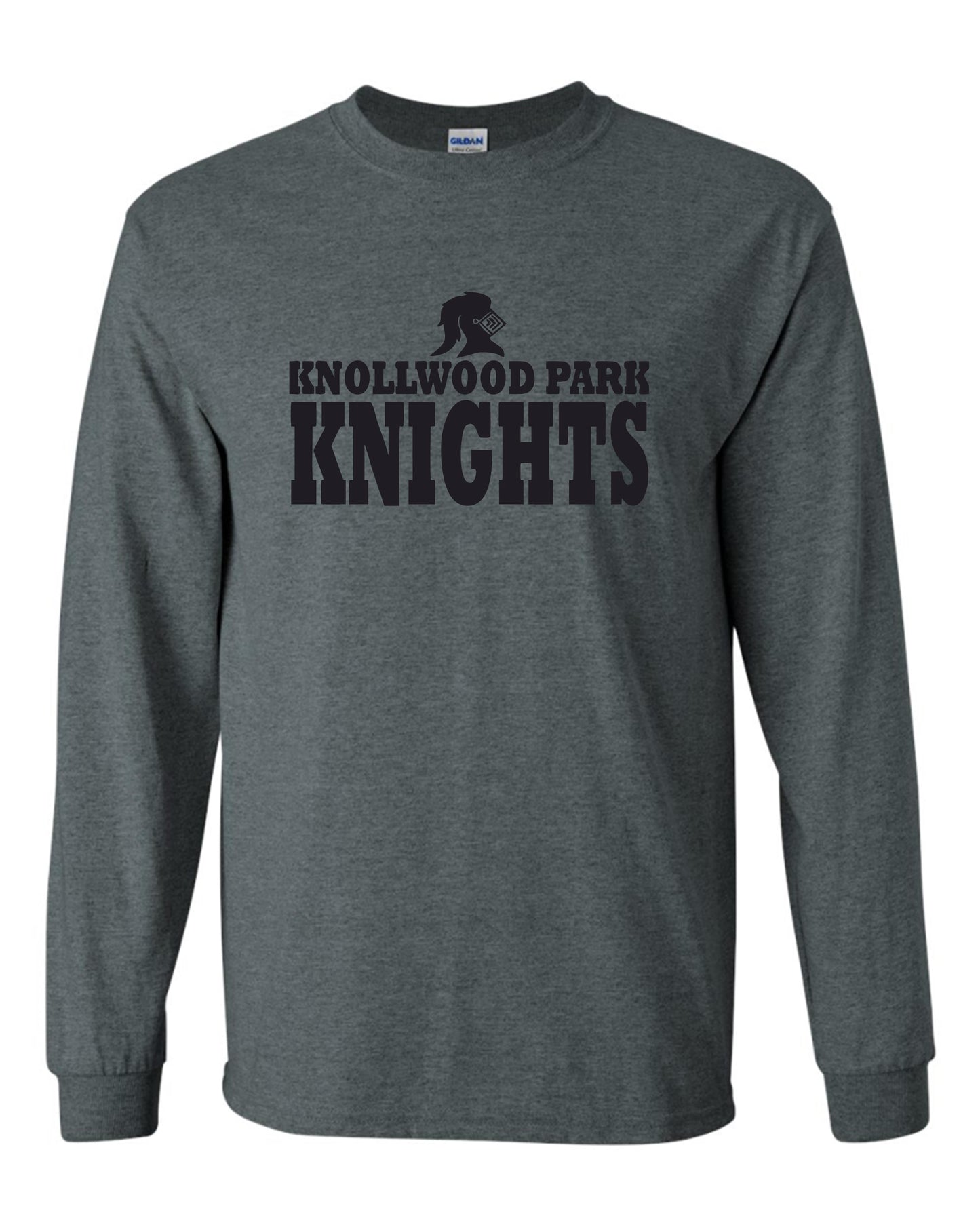 Knollwood Park Spirit Wear Adult Long Sleeve Cotton T-Shirt