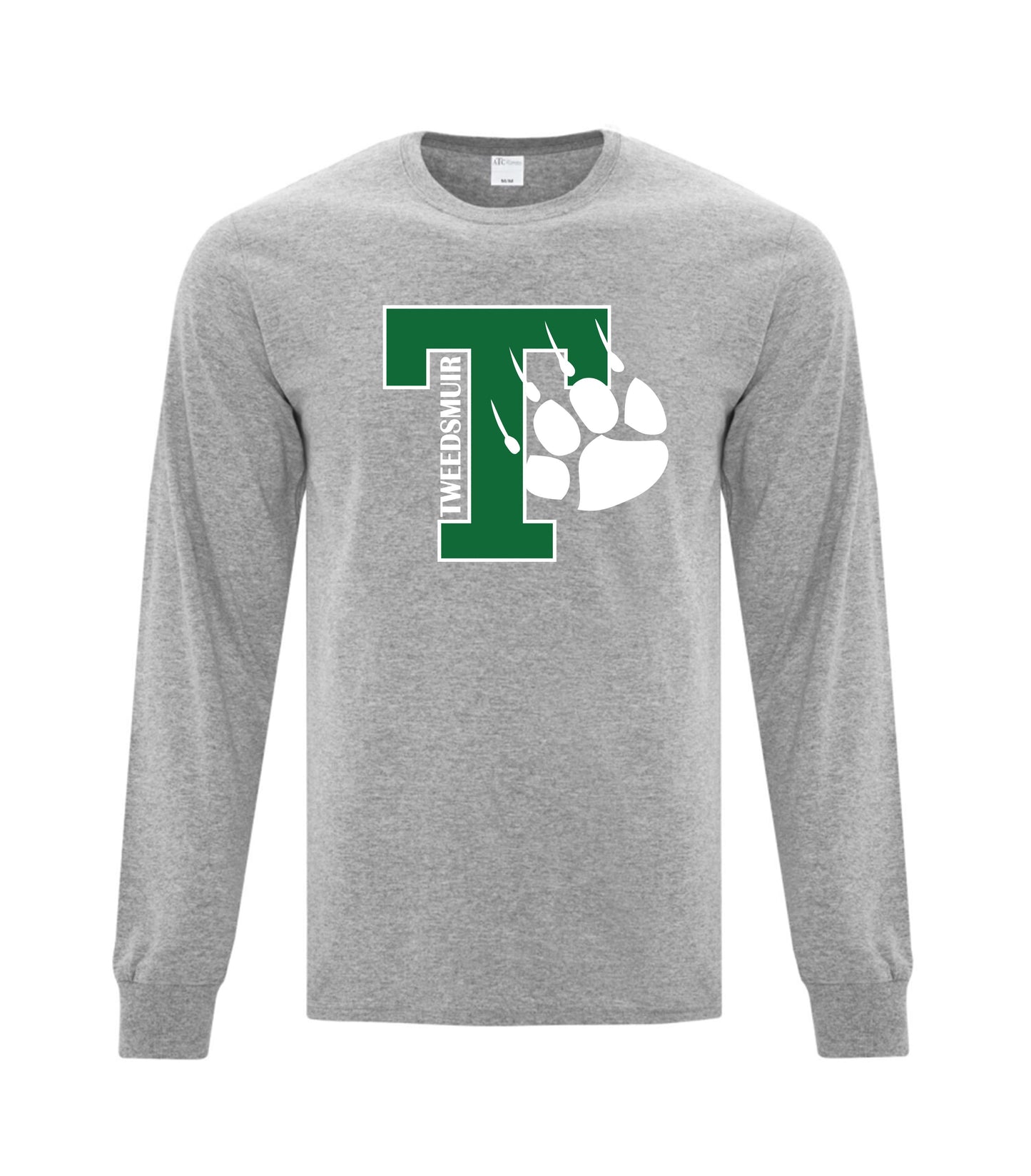 Tweedsmuir Tigers Youth Long Sleeve Cotton Spirit Wear T-Shirt
